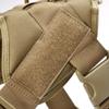 EnHome Service Dog Tactical Harness Vest, 1000D Heavy-Duty MOLLE, L, Black view 4