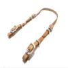 PS Pferdeartikel Baroque Kerru Bridoon Strap, Natural with Gold Hardware view 4