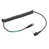 3M PELTOR FLX2 Icom 2-Pin Angled Cable, FLX2-35, 1/Pack view 1