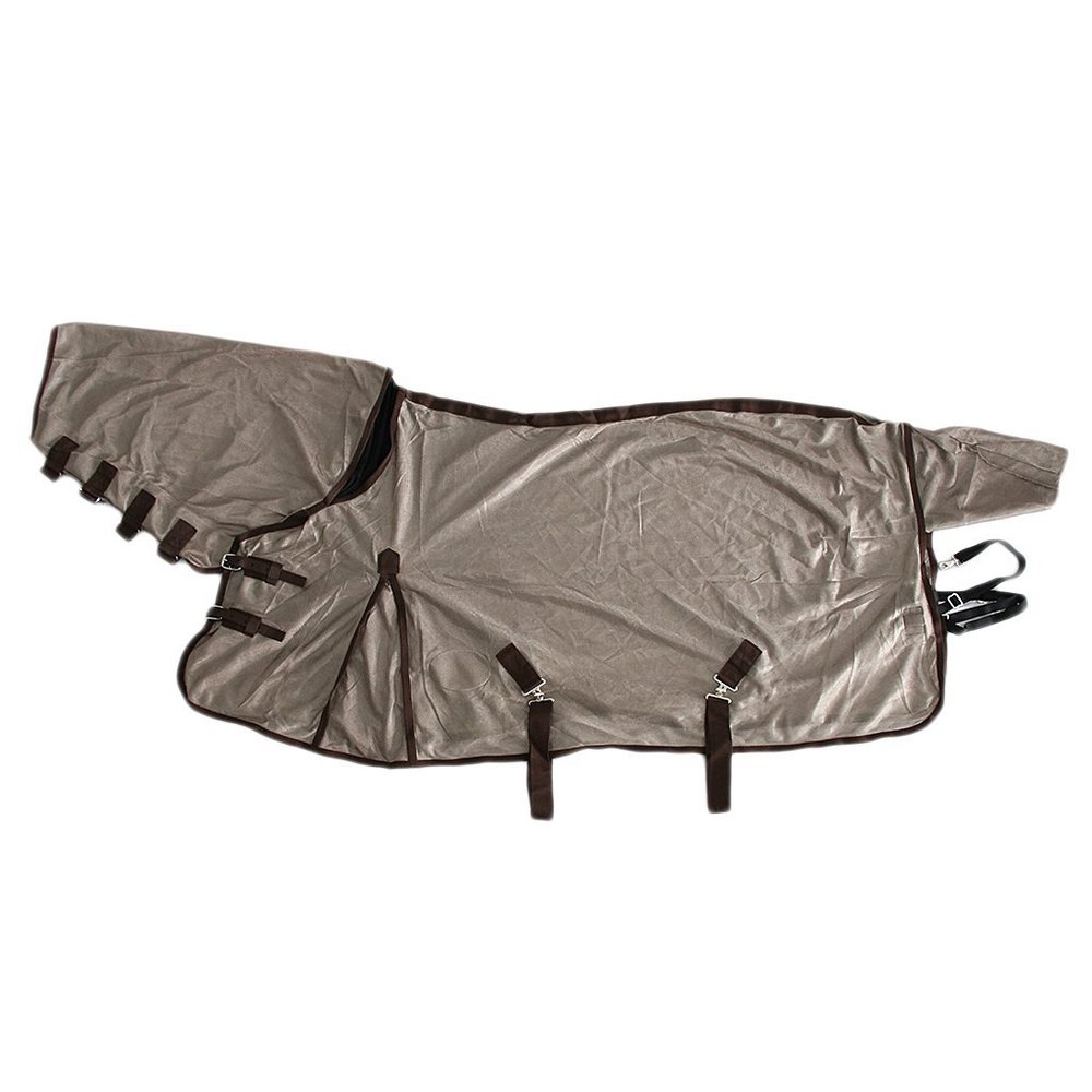 Tubayia Professional Breathable Horse Mesh Fly Sheet with Neck Cover, 145 cm
