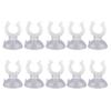 HALJIA Aquarium Suction Cups, 15 mm, for Air Hoses, White, 10 Pack view 1