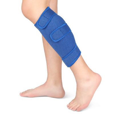 Compression Calf Brace, Adjustable Shin Support for Men and Women