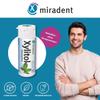 miradent Xylitol Dental Care Chewing Gum Peppermint Tin, 30 Pieces (1 x 30 g) | Sugar-Free | Vegan | Cavity-Preventive | On the Go view 4