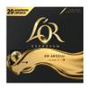 L'Or Espresso Café Absolu Intensity 9, 20 Aluminum Capsules Compatible with Nespresso Machines view 1