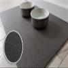 SanoZoo Bowl Mat, OEKO-TEX – Made in Germany – Cat Feeding Mat, 70 x 120 cm, Black view 1