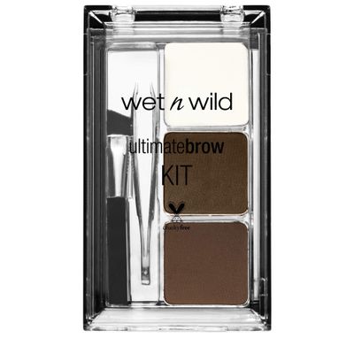 Wet n Wild Ultimate Brow Kit for Eyebrows with Powder, Gel and Tweezers