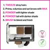 Wet n Wild Ultimate Brow Kit for Eyebrows with Powder, Gel and Tweezers view 2