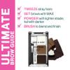 Wet n Wild Ultimate Brow Kit for Eyebrows with Powder, Gel and Tweezers view 3