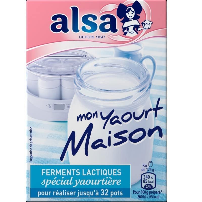 Alsa Mein Joghurt Maison, 8 g, 4 Count
