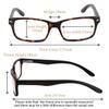 SHINU Blue Light Blocking Myopia Glasses, -0.75 to -2.00, NS024 view 4