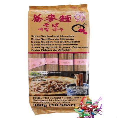 [300 g] CHUNSI Soba Noodles with Buckwheat + Small Lucky Charm