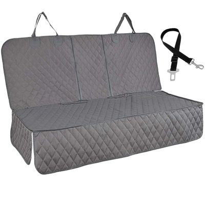 Honest Bench Seat Cover with Side Flaps for Dogs, Waterproof Non-Slip Car Seat Cover for Cars, Trucks and SUVs
