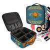 Blue Basketball Makeup Bag with Adjustable Dividers view 1