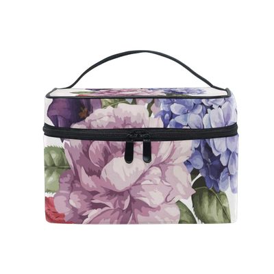 MONTOJ Phalaenopsis Makeup Bags, Purple