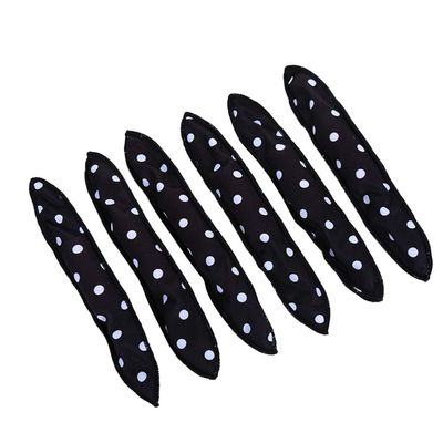 Minkissy 30-Piece Soft Pillow Curlers, Fabric Hair Rollers for No-Heat Curls, Jumbo Wave Curlers for Children