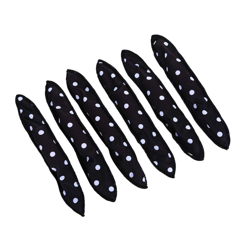 Minkissy 30-Piece Soft Pillow Curlers, Fabric Hair Rollers for No-Heat Curls, Jumbo Wave Curlers for Children