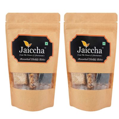 Ghasitaram Gifts Jaiccha Lohri Assorted Chikki Bites, 400 g