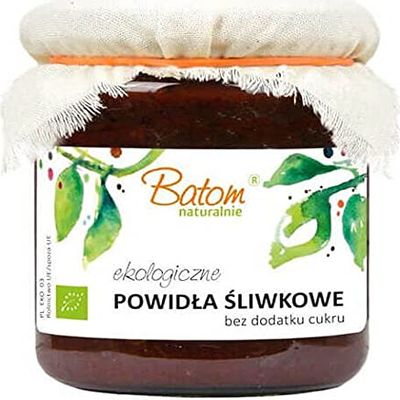 Organic Plum Jam 270 g - BATOM