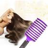 Aontean 1-Piece Wild Boar Bristle Hair Brush, Purple, for Thick, Curly & Wet Hair view 3