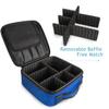 Blue Sea Art Makeup Bag with Adjustable Dividers view 3