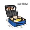 Blue Sea Art Makeup Bag with Adjustable Dividers view 4
