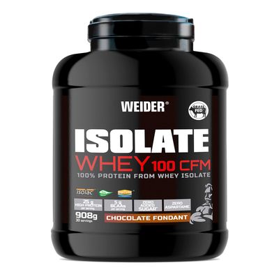 Weider Isolate Whey 100CFM 908 g - 100% Whey Protein Isolate / High Purity and Superior Quality