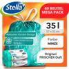 Stella Pack Scented Garbage Bags, 35 L, Green view 3