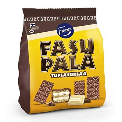 Fazer Fasupala Double Chocolate Wafer, 1 Pack, 215 g