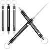 2-Pack Titanium Telescopic Toothpicks with Key Rings view 1