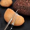 2-Pack Titanium Telescopic Toothpicks with Key Rings view 4