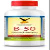 Get UP Vitamin B-50 Complex with 11 B Vitamins & B-Like Nutrients, 180 Capsules view 1