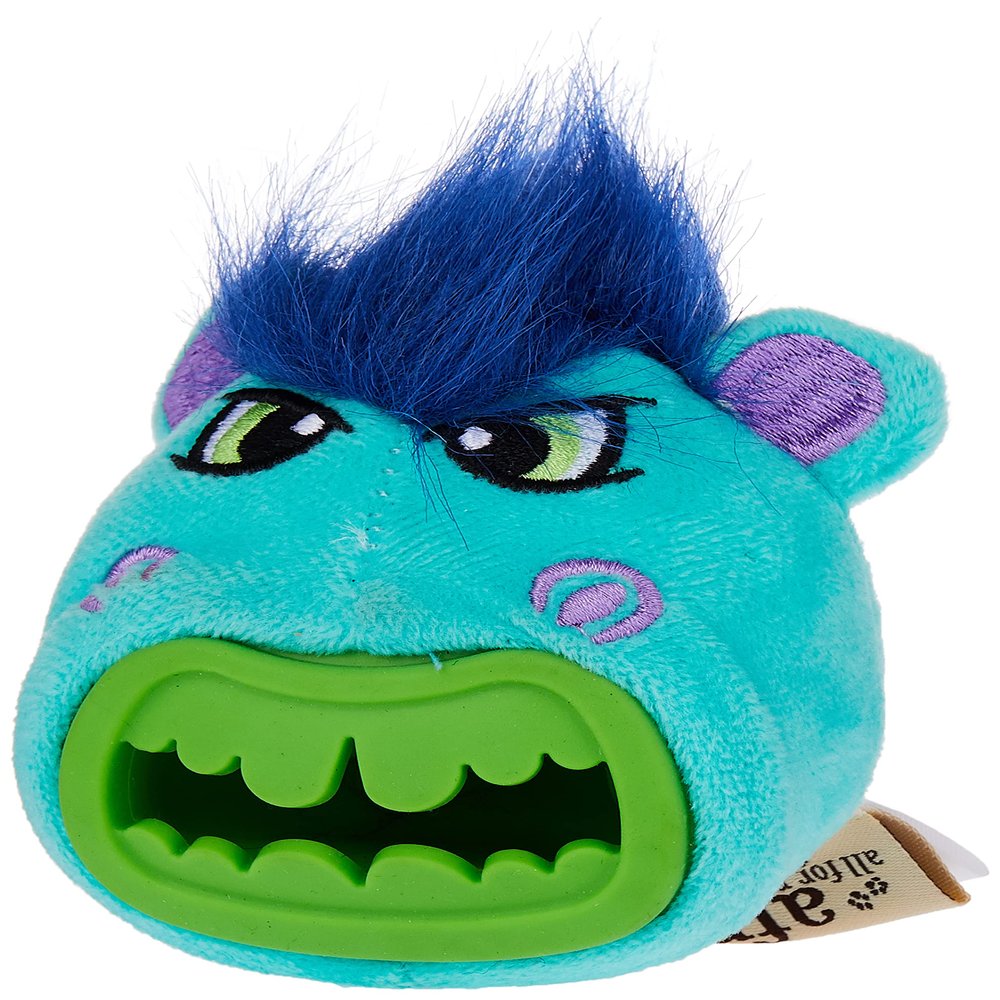 ALL FOR PAWS AFP Treats In V Hiders - Small Green Monster