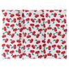 Rapeseed Heat Pad 40 x 30 cm, 3-Chamber, Cherry-White view 1