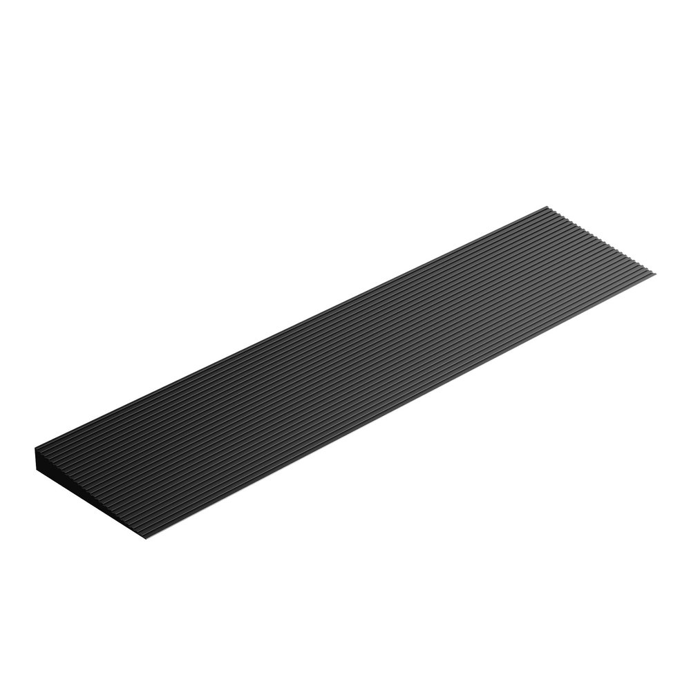 Wiltec Door Threshold Ramp 900 x 200 x 35 mm for Wheelchairs & Walkers, Black