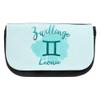Cosmetic Bag with the Name Leonie and Gemini Zodiac Motif view 1