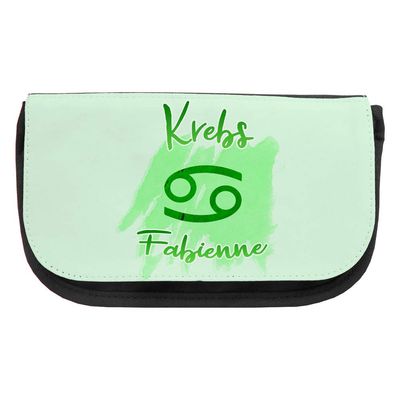Fabienne Cosmetic Bag with Cancer Zodiac Design