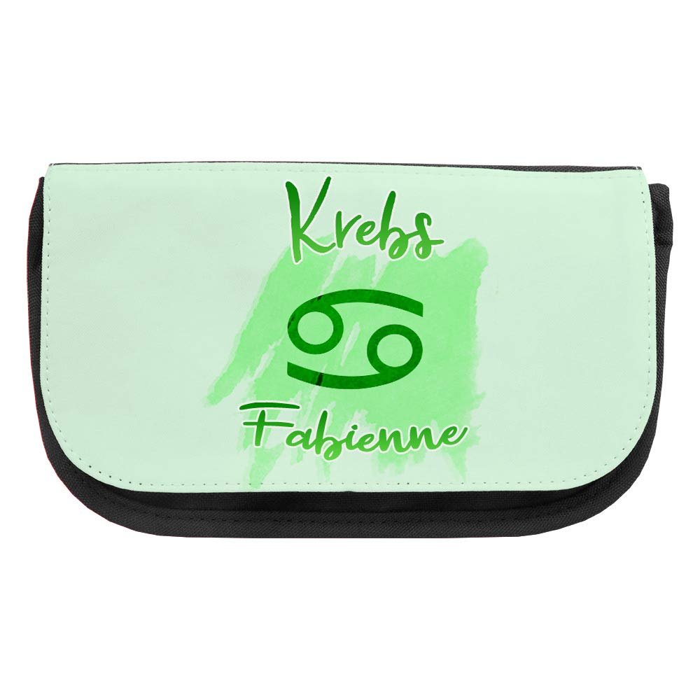 Fabienne Cosmetic Bag with Cancer Zodiac Design