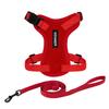 Voyager Step-in Lock Cat Harness and Reflective Cat Leash with Neoprene Handle by Best Pet Supplies, Red, XXXS, 1.5 m view 1