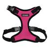 Best Pet Supplies Voyager Step-In Lock Pet Harness - All-Weather Mesh, Adjustable for Cats and Dogs - Fuchsia/Black Trim, L view 1