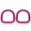 Ganzoo Steel D-Ring Set, Pink view 1