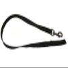 Angel for Pets MJH Training Leash 20mm Wide, 2m Long Black Rubberized view 1