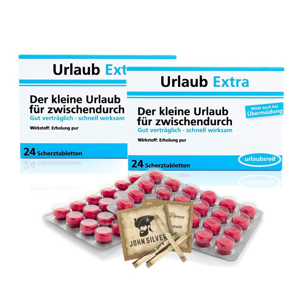 Funny Pills VACATION EXTRA Pill 2-Pack