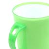N/A Family Plastic Toothbrush Cup for Bathroom, Cylindrical Shape, Green view 2
