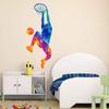 188 Colorful Basketball Hoop Wall Decal for Boys' Room, 310 x 750 mm view 3