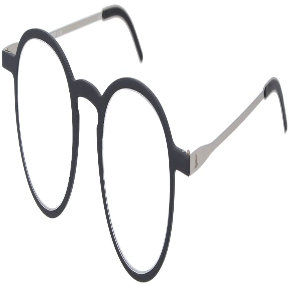 I Need You 5 MM G10500 Ultraflat TR90 Reading Glasses, Black, +2.5 Diopters
