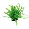 Ceramic Base Aquarium Plant Decoration, 4.7 Inch, Green view 1