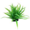 Ceramic Base Aquarium Plant Decoration, 4.7 Inch, Green view 2