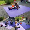 Wunschkind XXL Crawling Mat, 240 x 300 cm, Red | Made in Germany | Non-Slip | OEKO-TEX Standard 100 view 4