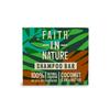 Faith in Nature Natural Coconut & Shea Butter Shampoo Bar, Hydrating, Vegan & Cruelty-Free, Paraben- and SLS-Free, for Normal to Dry Hair, 85 g view 1
