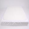 PEKITAS 2-Pack Fitted Crib Sheets, 100% Cotton, 50 x 80 cm, White view 3